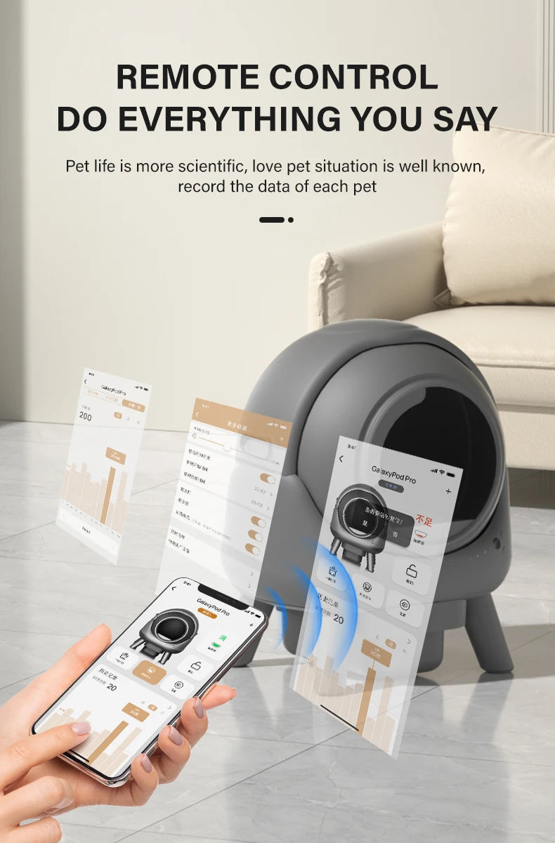 Smart Litter Toilet Automatic Sandbox Selfcleaning Cats Cat Litter Box