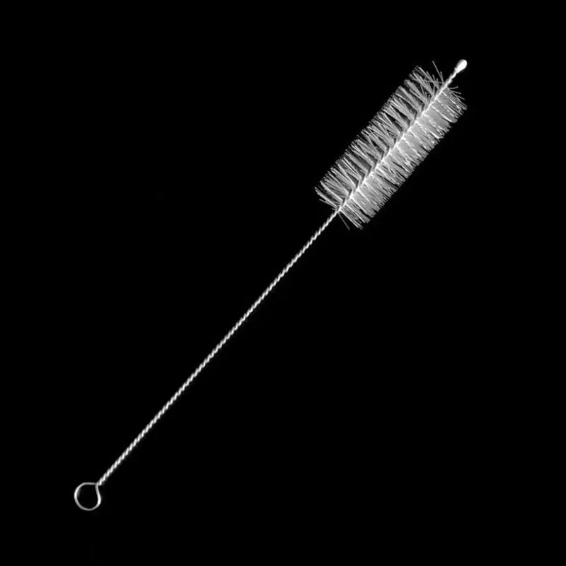 23cm Aquarium Tube Pipe Filter Cleaning Brush Stainless Steel Water Filter Hose Flexible Aquarium CleanerAccessories Nylon Brush