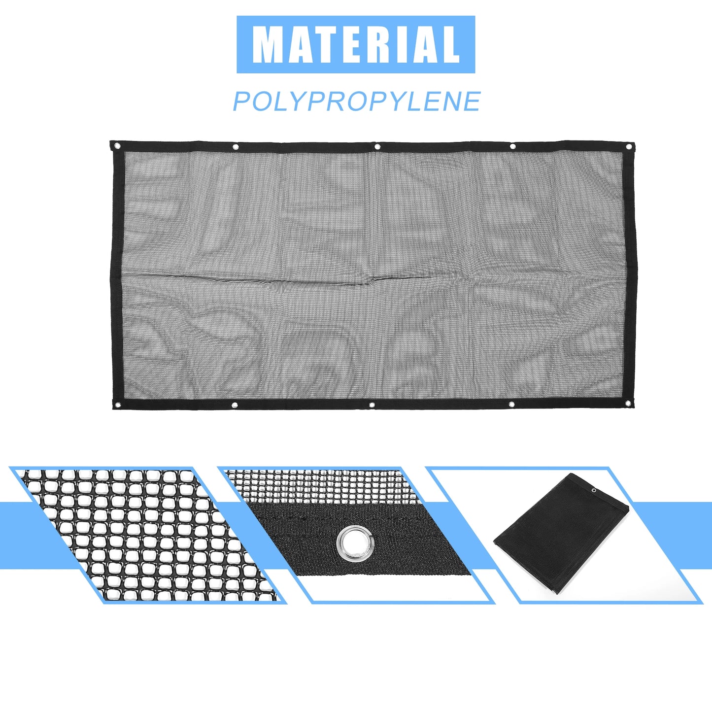 UXCELL Dog Seat Fences Protection Net Safety Storage Bag Pet Mesh Travel Isolation Back Seat Barrier Puppy Car Accessories