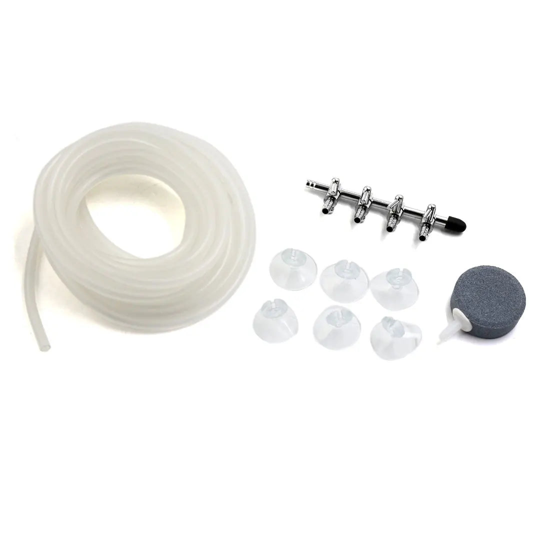UXCELL 4-5mm Flexible Silicone Oxygen Pump Hose Air Bubble Stone Fish Tank Pond Pump Tube Aquarium Air Pump Accessories Set