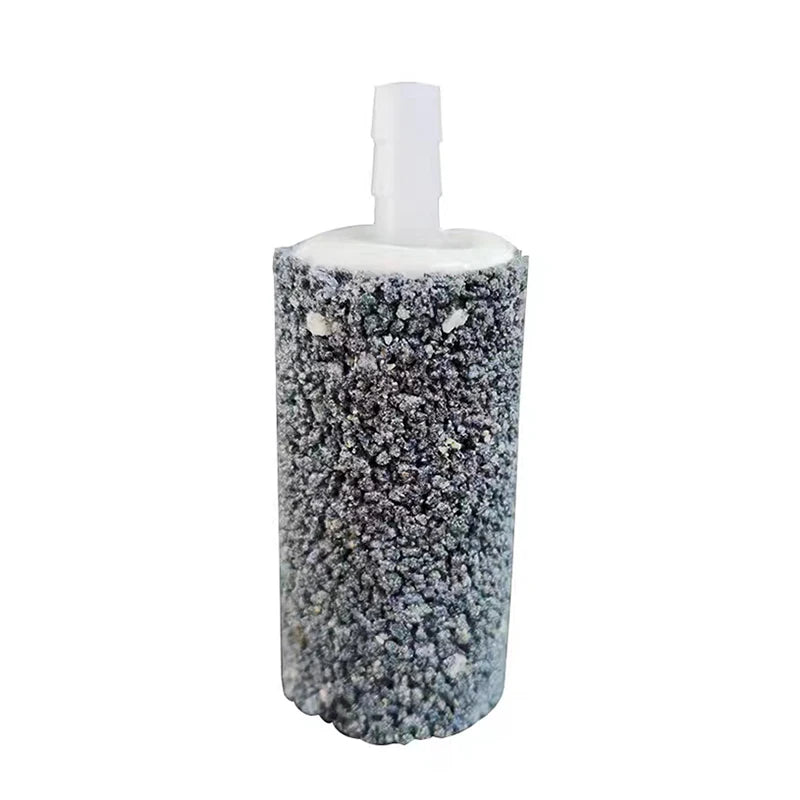 1pc Cylindrical Aquarium Air Bubble Stone Aerator for Aquarium Fish Tank Accessories Pump Hydroponic Oxygen Plate Mini Air Pump