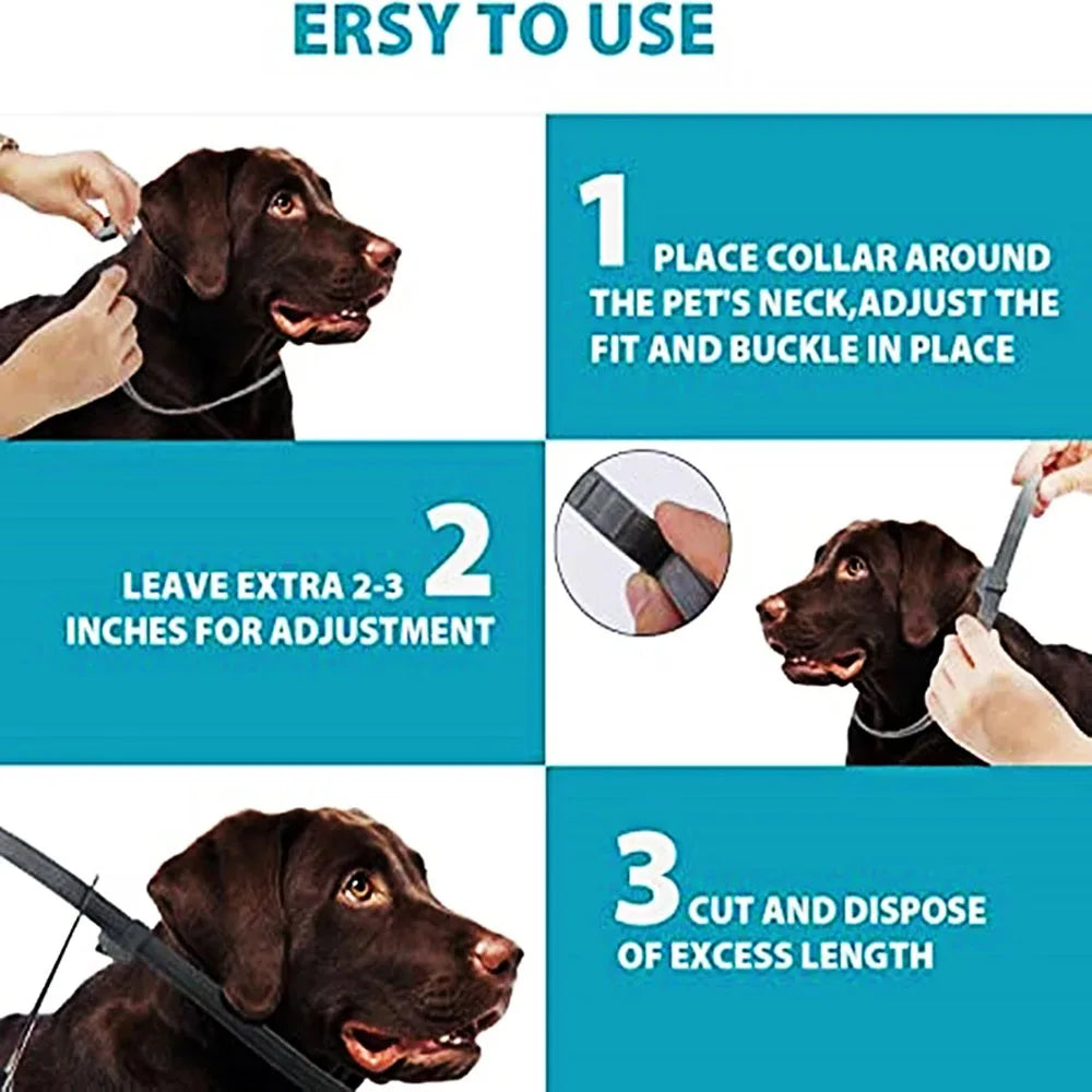 A Nt I Chip F le a Necklace, Ant I Chips And A Nt I -Ticks Collars, Large Dogs Over 8 Kg,For Large Dog Puppy Cat Supplies
