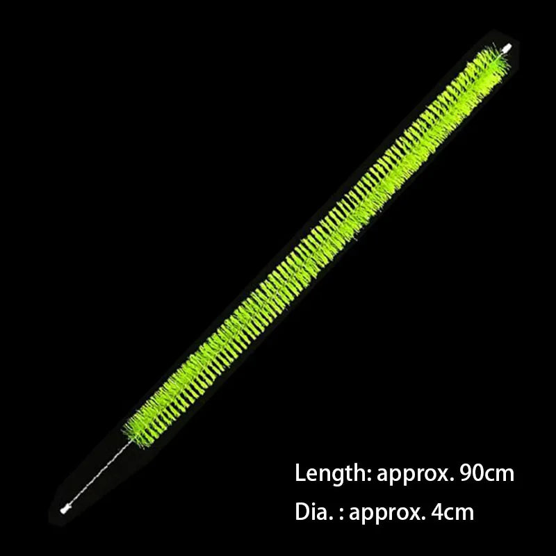 Aquarium Pipe Cleaning Brush Fish Tank Cleaner Tube Stainless Steel Water Filter Air Tube Flexible Double End Hose Accessories