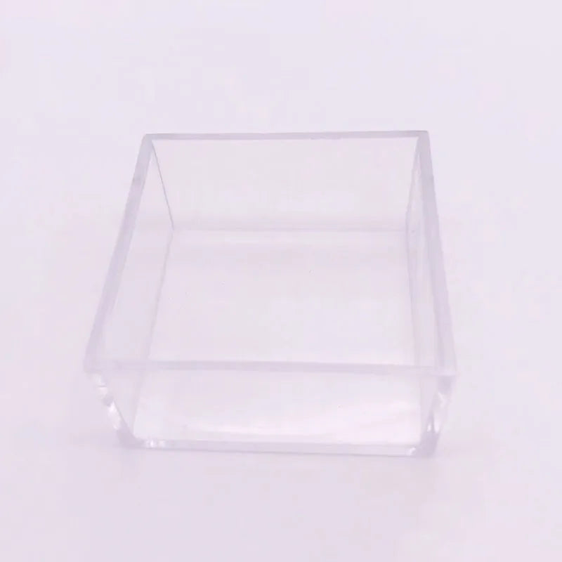 Transparent Aquarium Fish Tank Shrimp Food Feeding Circle Glass Feeder Floating Bottom Feeder Fish Shrimp Aquarium Accessories