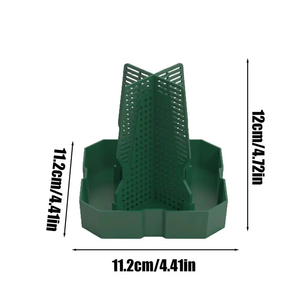 Reptile Food Dish Bowl Mealworm Bowl For Chameleon Mutual Inserting Prey Dish Lizard Gecko Pet Bowl Mealworms Bowls For Leopard