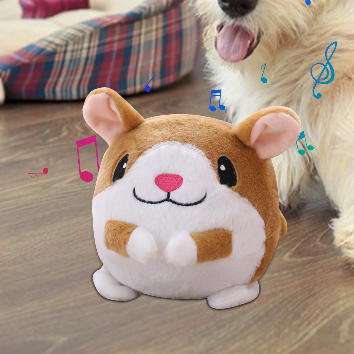 Talking Pig Toys Electric Pig Bouncing Ball Toy With Music USB Charging Pig Bouncing Jump Ball Toy For Children's Day Christmas