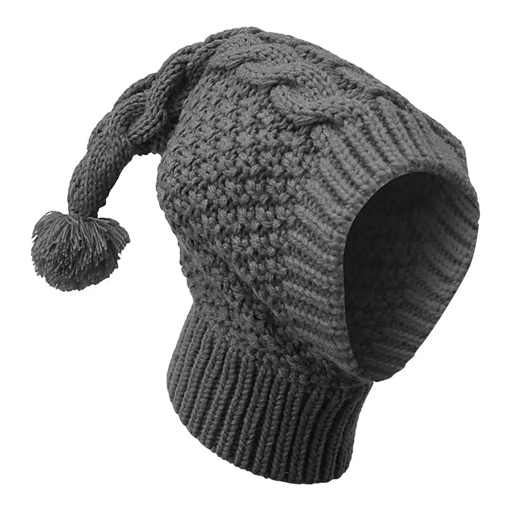 Dog Knit Hat With Earmuff Winter Dog Knitting Caps Soft Puppy Warm Hood Neck And Head Protector Knitting Hat Cute Pet Apparel