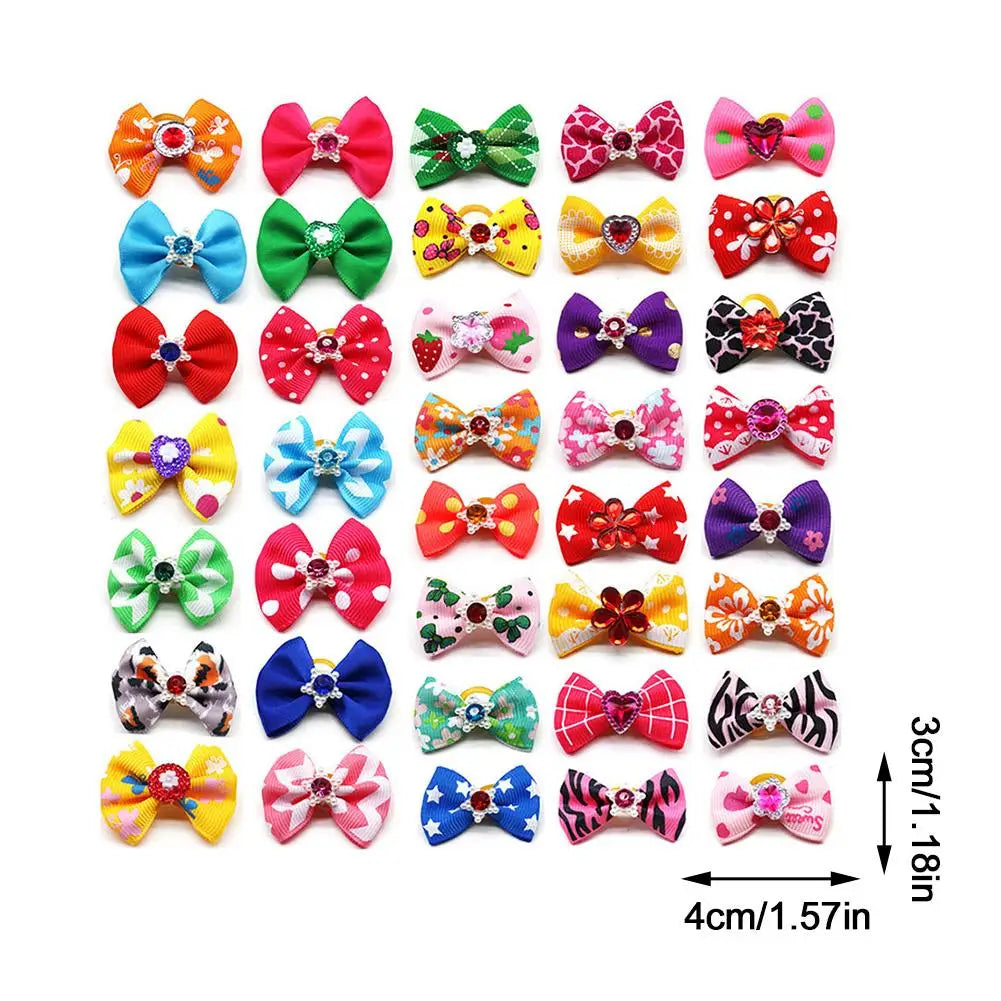 Pet Hair Accessories Bow Headdress Headband Cat Accessories Creative Princess Style Headdress Dress Up Dog Hair Clip Accessories