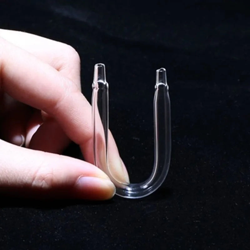 1PCS Durable U Shaped Glass Tube Aquarium CO2 Diffuser Check Valve Fish Tank Tube 3 Sizes U Tube 10mm 15mm 20mm
