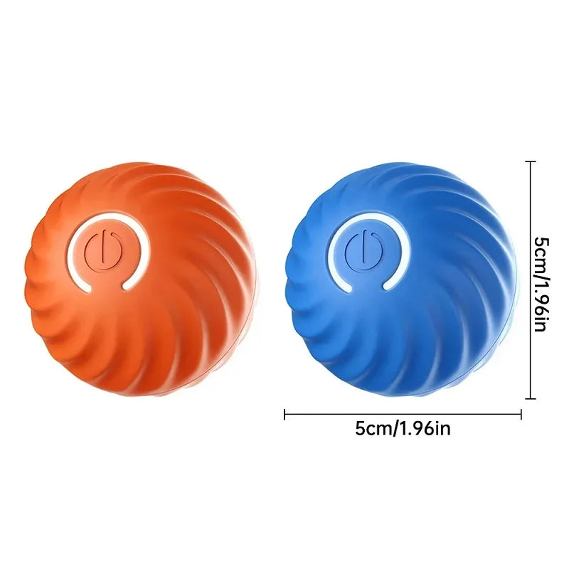 1pcs Dog Toys Intelligent Gravity Jump Ball Rechargeable Bite-Resistant Rolling Ball Cat And Dog Chase Interactive Pet Toys