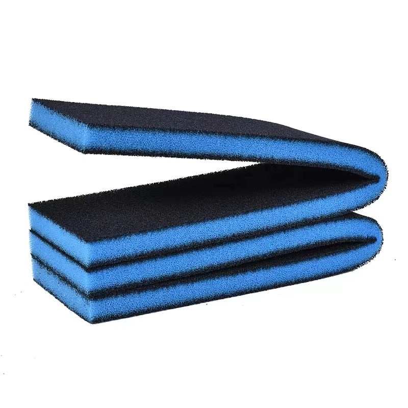 30cmx25cmx2cm Aquarium Activated Carbon Filtration Foam Bio.Sponge Fish Tank Biochemical Filter Sponge Pad Skimmer Sponges New