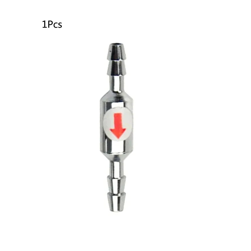 Stainless Steel Fish Aquarium Air Pump Check Valve One Way Non-Return Check Valve Aquarium Co2 System Air Pump Accessories