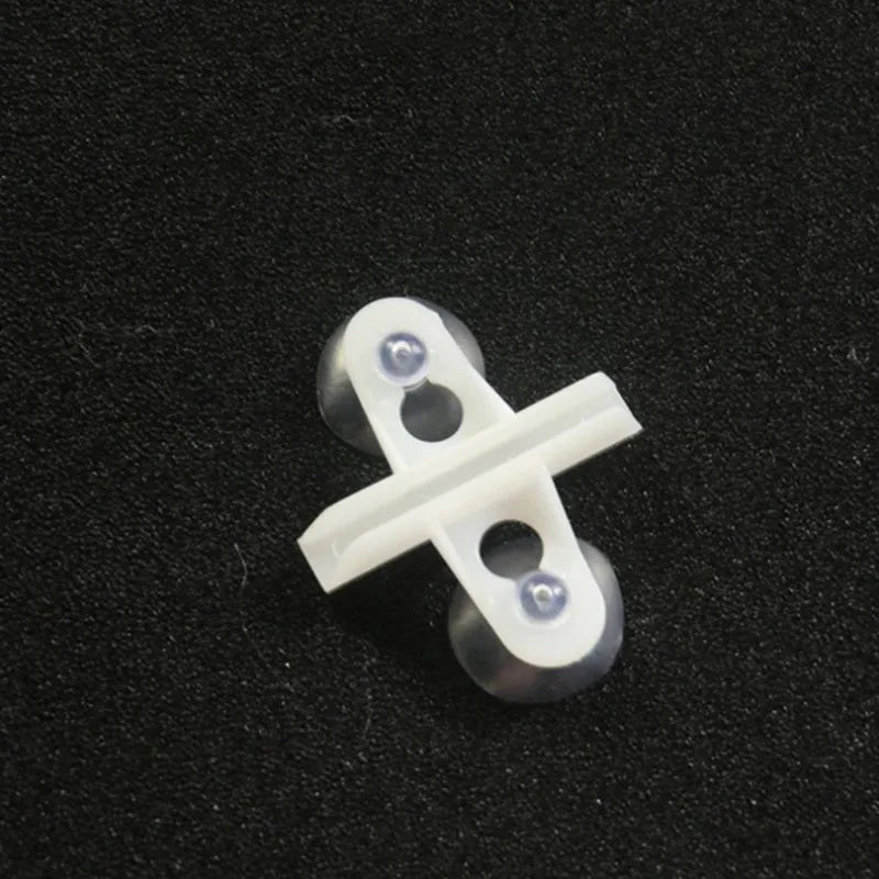 2pcs/set Black White Plastic Divider Sheet Holder Suction Cups for Aquarium Fish Tank Fish Product Pet Products Accessories Hot