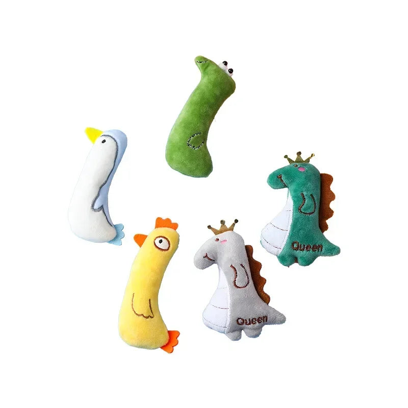1pcs pet bite toy Pet toy Dog plush toy Pet Fun cute pet supplies Cat interactive chewy cartoon companion teething toy