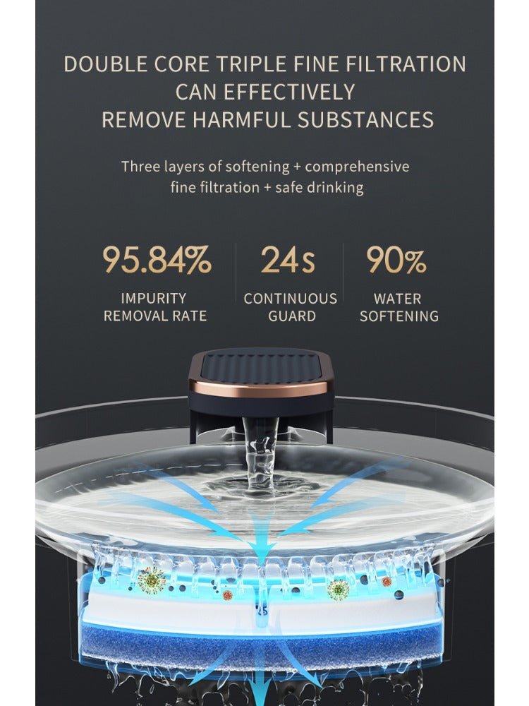 3L Functional Model Auto Cat Water Fountain Filter Automatic Sensor Drinker