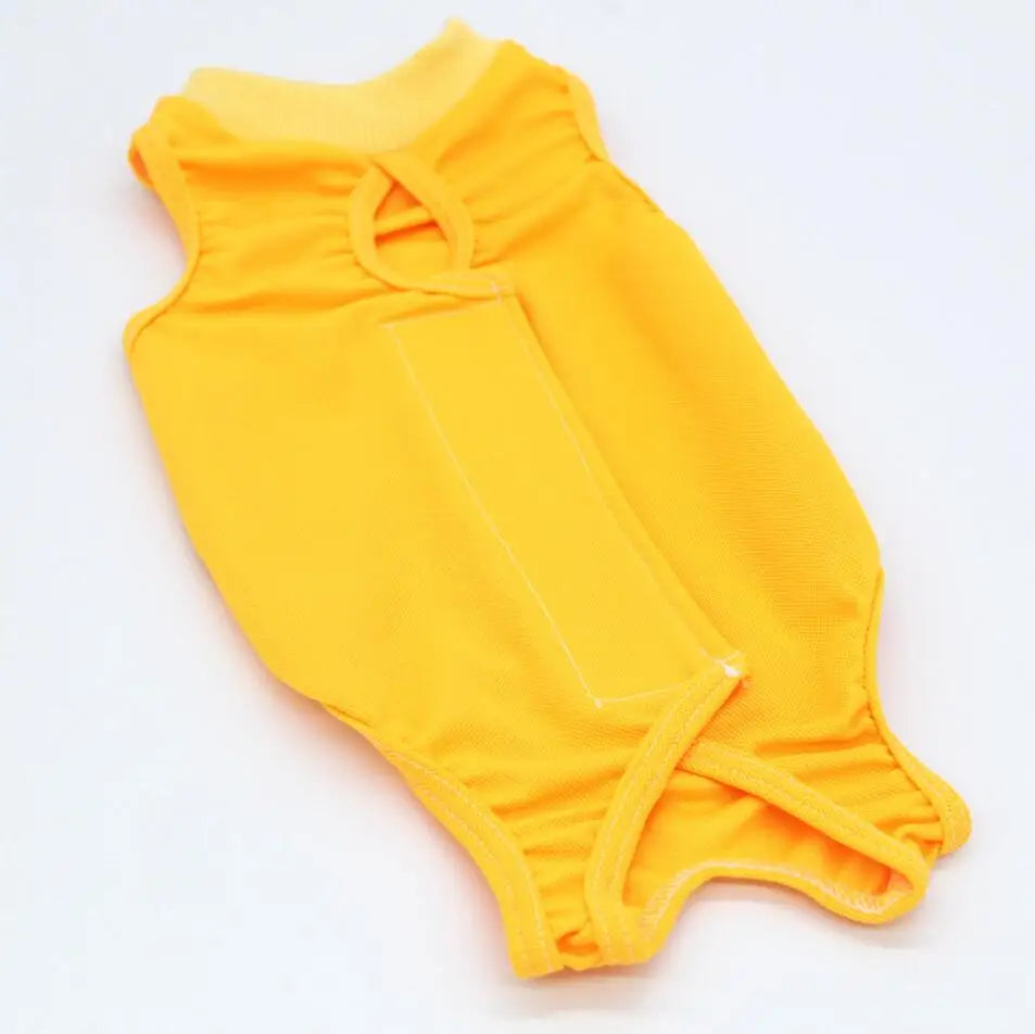 Pet Cat Recovery Suit for Abdominal Wounds or Skin Diseases E-Collar Alternative, After Surgery Wear Onesie Bodysuit Cat Clothes