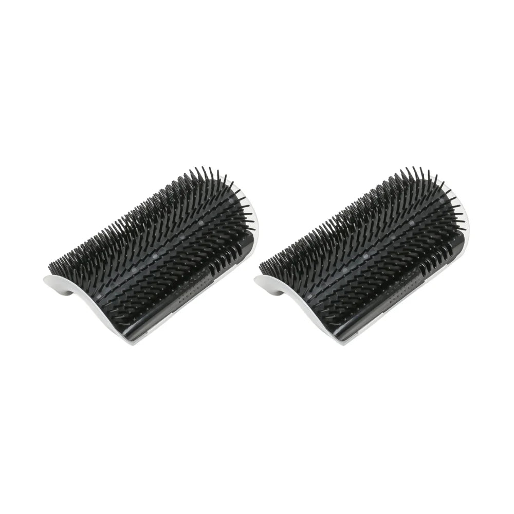 2/1PCS Pet Brush Comb Play Cat Toy Softer Cat Self Groomer Massage Comb with Catnip Face Scratcher for Kitten Puppy Cat Clean