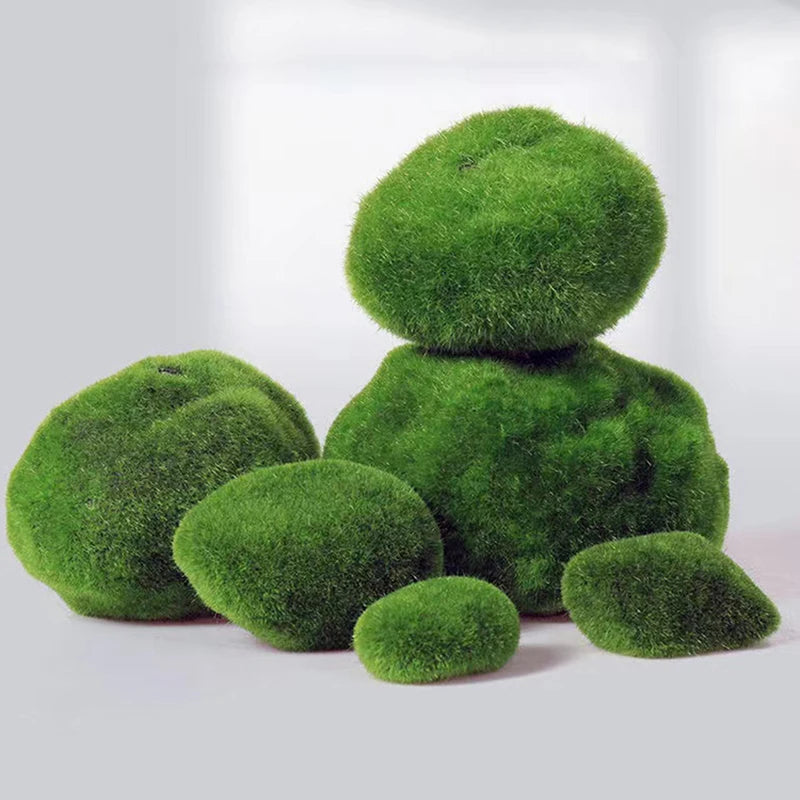 Simulated Green Algae Ball Aquarium Decoration Sunken Grass Landscape Ecology Fish Tank Landscape Decoration Aquarium Plants