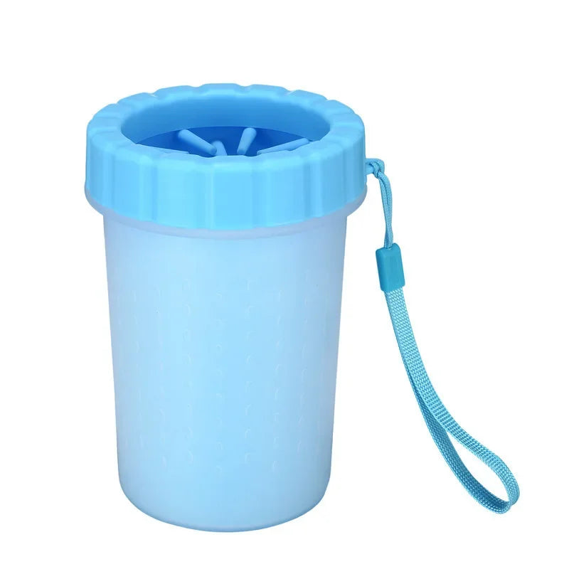 Pillar Shaped Pet Claws Cleaner Soft Silicone Foot Cleaning Cup Portable Cat And Dog Clean Brush Household Practical Product