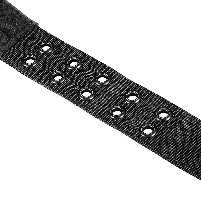 1pc Medium to Large Nylon Tactical Pet Dog Collar - Adjustable and Durable, Suitable for Medium and Large Dogs.