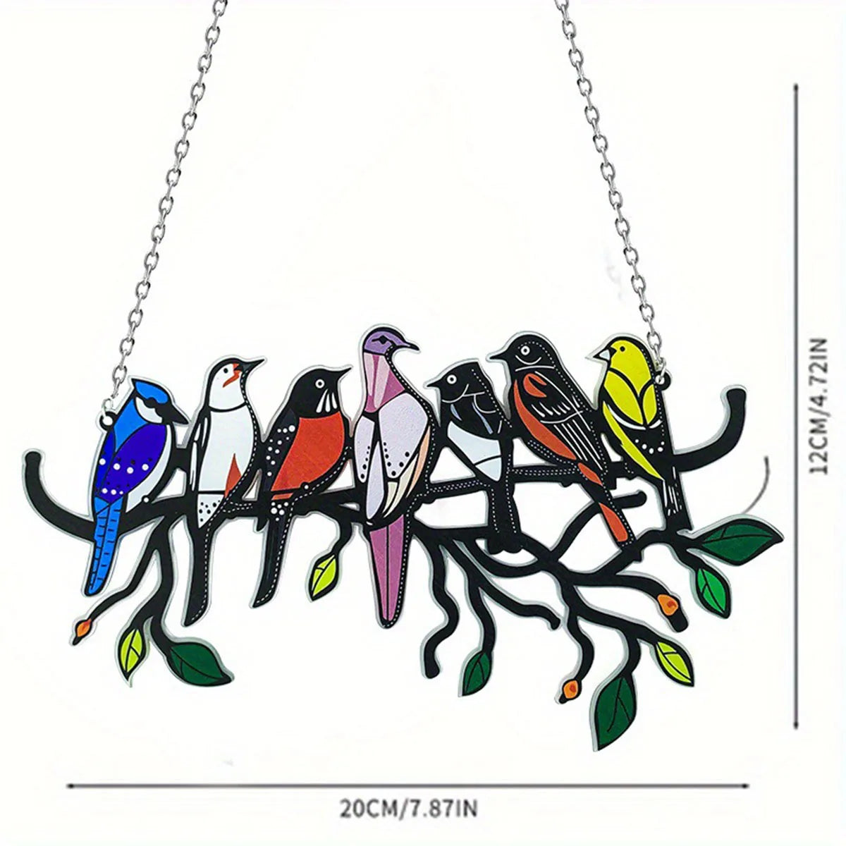 1pc Home Decoration Pendants, Bird Pendants, Decorative Bird Flock Series Ornaments