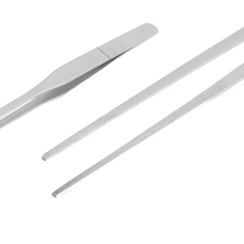 Stainless Steel Aquarium Tank Tools Kit Fish Tanks Aquatic Plants Grass Scissor Tweezers Shovel Kit Aquarium Maintenance Tools