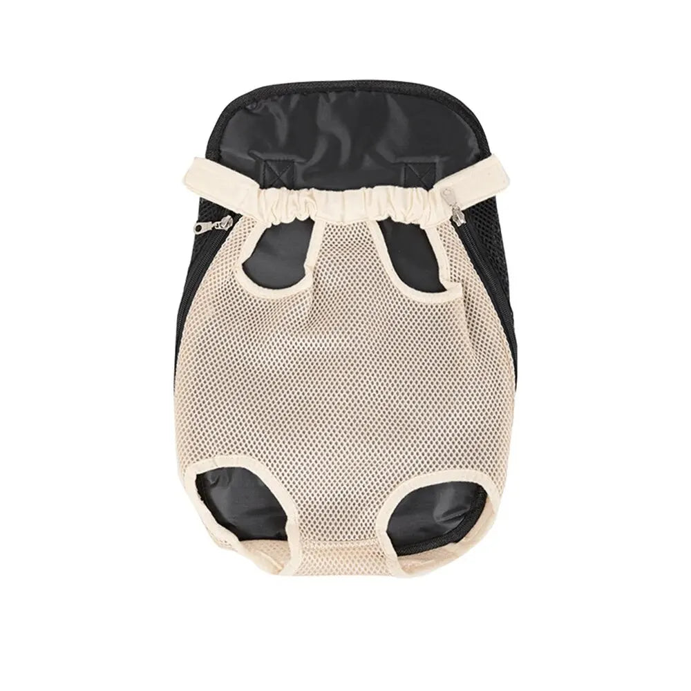 1PC Adjustable Pet Cat Chest Backpack For Outdoor Carrying Mesh Ventilation For Hiking Camping Trips Sling Bag In Small