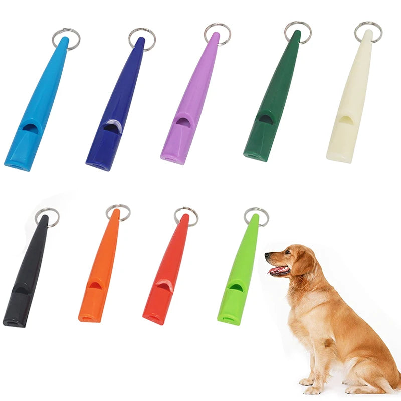 Dogs Training Whistles to Stop Barking Neighbors Dog Adjustable Silent Dog Whistle Professional Recall with Lanyard