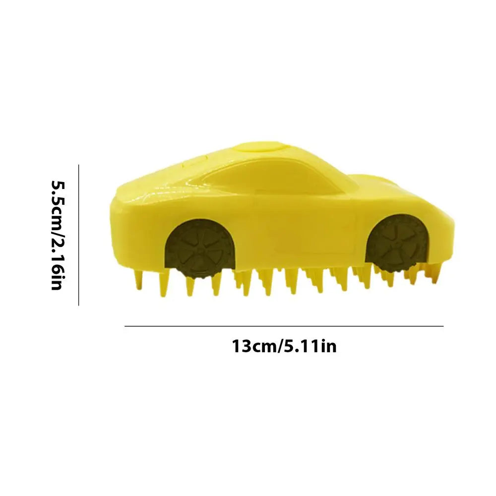 Cat Steam Brush 3 in 1 Car Shape One-Button Spray Cat Grooming Brush with Steam Dog Brushes for Removing Tangled and Loose Hair