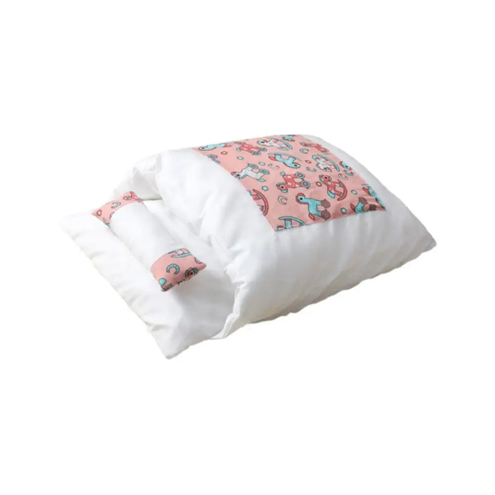NEW Cat Sleeping Bag Removable Warm Cat Beds Winter Bed Supplies With Dog House Cat Cushion Pet Pillow Cats Nest Sleep Deep X2C5