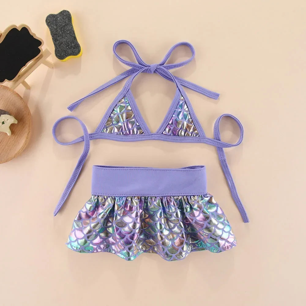 Summer Dog Bikini Set Cute Pet Bikini Swimwear Puppy Dresses Hawaiian Dog Beach Swimsuit for Small Dog Girl Cat Dress in Seaside