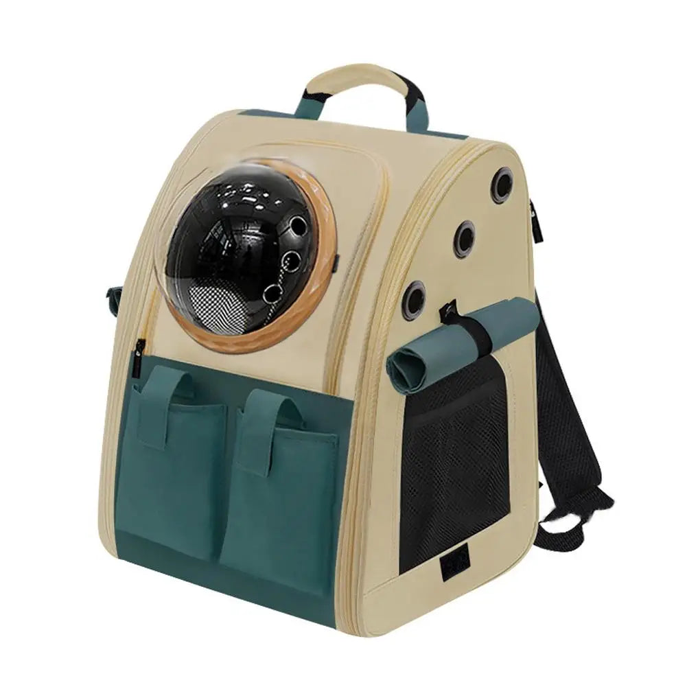 Space Capsule Pet Bag Large Space Portable Backpack For Cats And Dogs Small Pet Capsule Foldable Safe And Breathable Comfortable