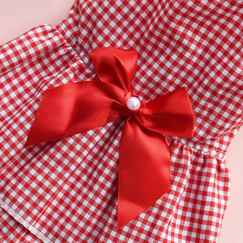 Dog Dresses Girl Puppy Dress Summer Pet Clothes Outfit Apparel Cute Cat Skirt Female Tutu Clothing for French Bulldog Chihuahua