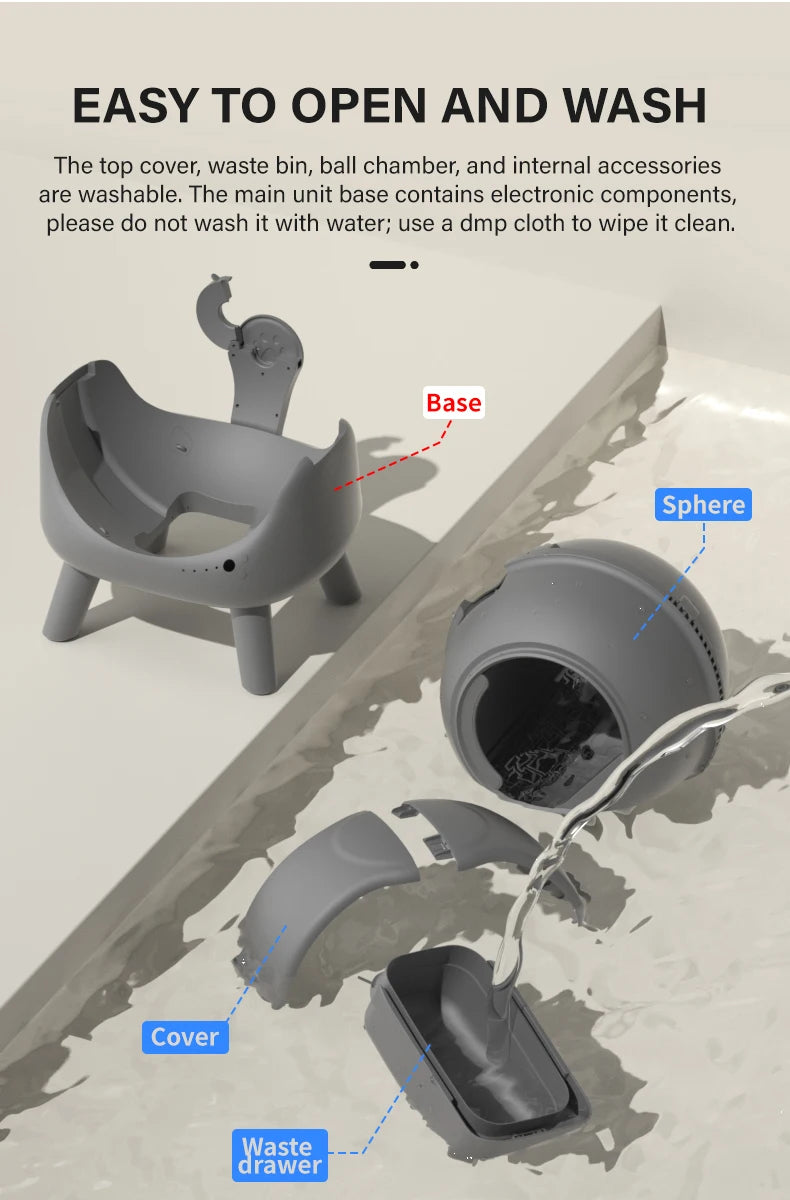 Smart Litter Toilet Automatic Sandbox Selfcleaning Cats Cat Litter Box