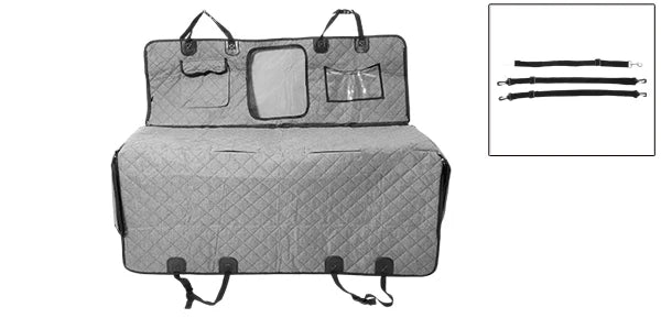 UXCELL Dog Car Seat Cover for Back Seat Cationic Fabric Dog Beds Mats Waterproof Hammock Nonslip Washable Pets Beds Mats