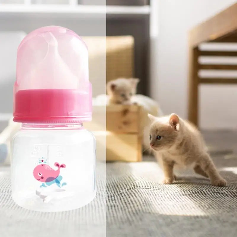 Puppy Feeding Bottle Puppy Milk Feeder Kitten Bottles Kitten Feeder Silicone Nipple Kitten Bottle Feeding Kit Milk Dispenser Pet