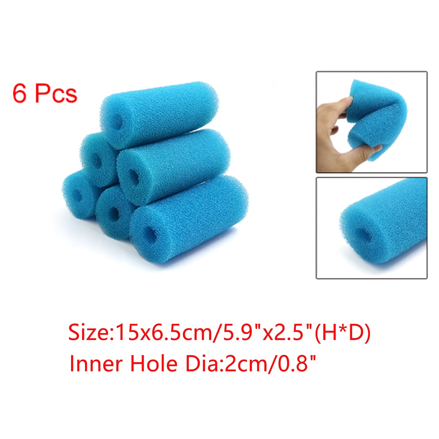 UXCELL Sponge Fish Tank Filter Protector Cover Oxygen Pump Water Inlet Filtration Protection Aquarium Filter Tools Accessories