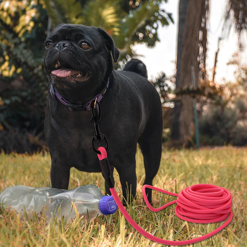 Waterproof PVC Pet Dog Leash 5m 10m Recall Training Leash Strong Tie Out Cable For Small Medium Large Dogs