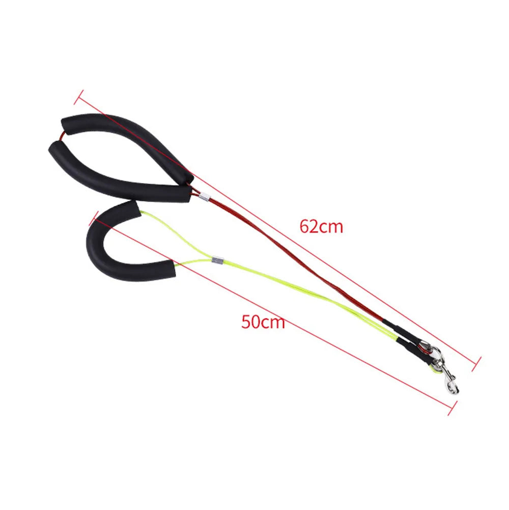 Dog Grooming Loop Noose Wash Choker for Pet Bathing and Grooming Durable Steel No Sit Haunch Holder Grooming Restraint for Dogs