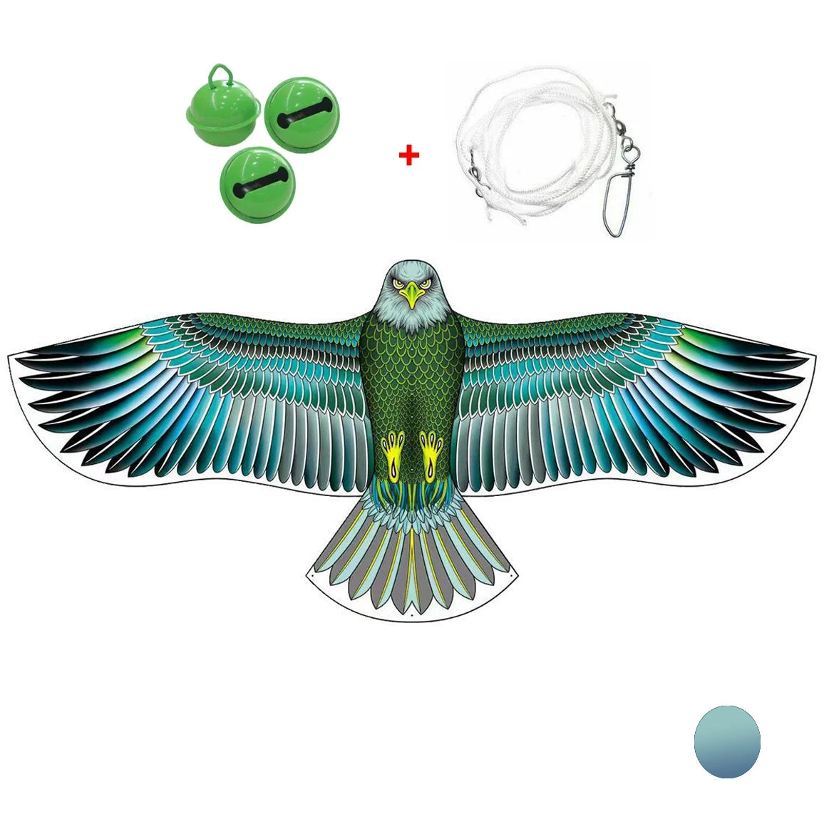 Anti Bird Flying Hawk Kite Bird Repeller Large Eagle Kites Scarecrow Decoy for Farm Garden Pest Bird Repellent