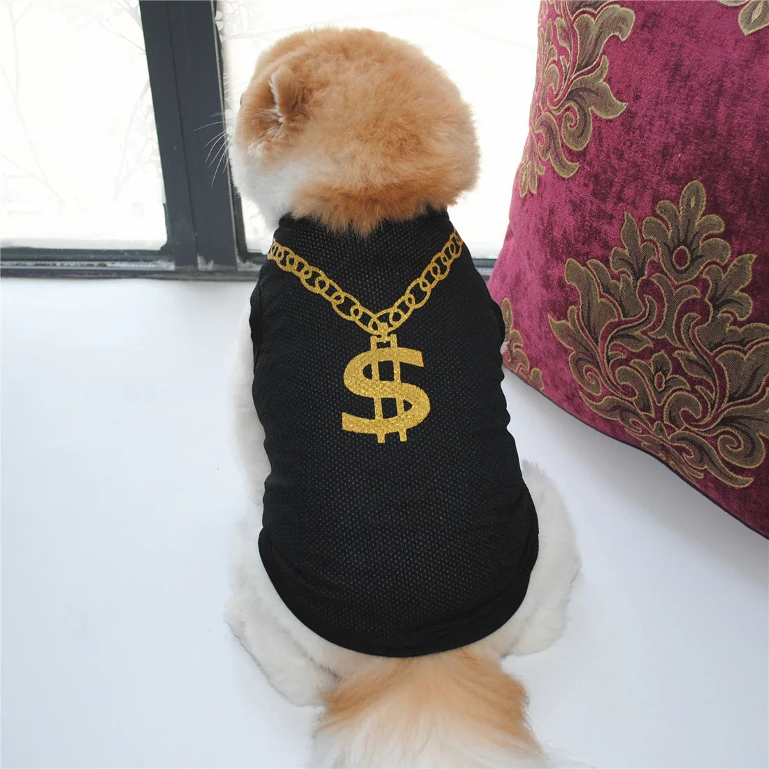 2pc Quick Dry Dog Shirt, Mesh Summer Dog Clothes Dollar Vest for Small Dogs,Sun-Protection Sleeveless Shirts for Dog Puppy Vest