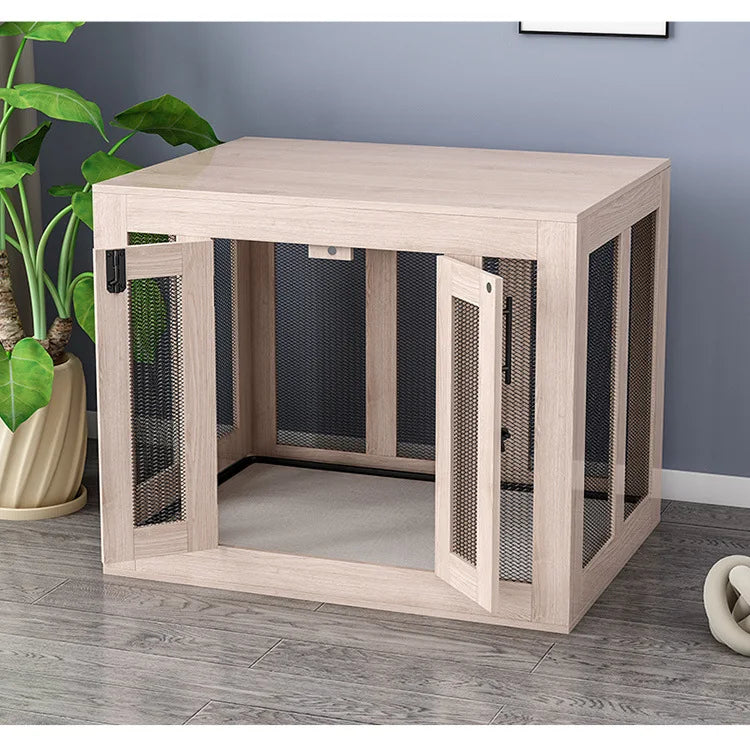 Yut four seasons universal wooden kennel cat litter pet litter indoor wild kennel large, medium and small dog kennel cat house
