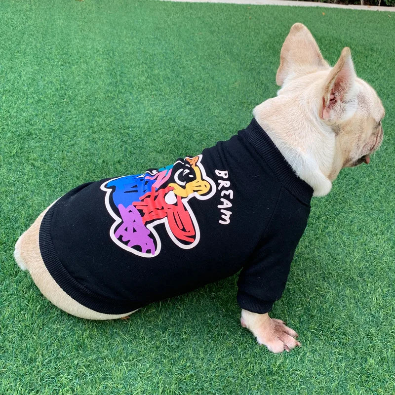 The New Dog Costume Dog Clothes for Small Dogs Parent-child Wear Spring and Autumn Pure Cotton Three Colors Seven Sizes
