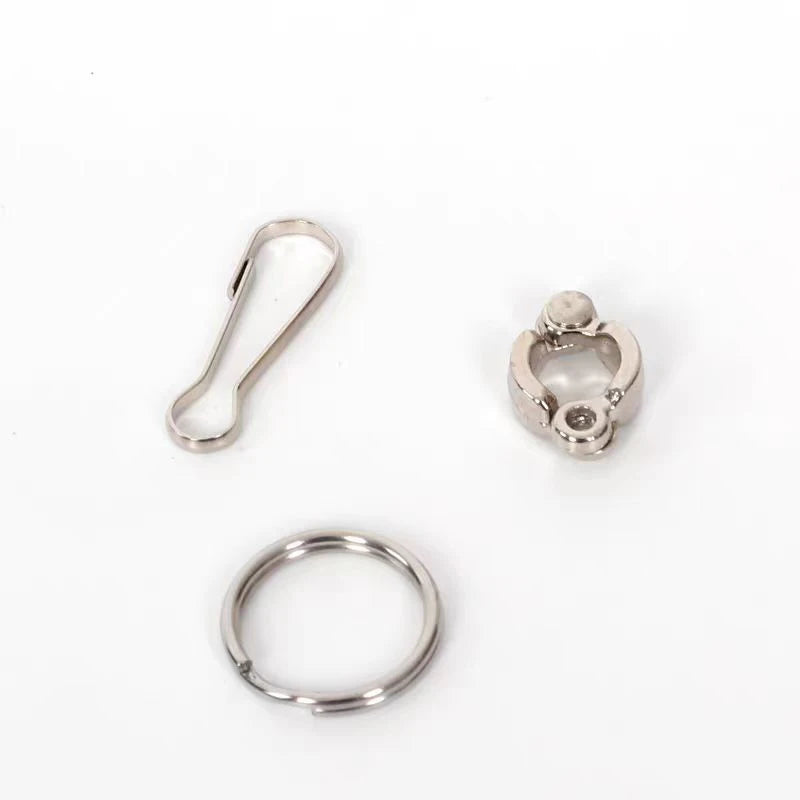 Stainless Steel Bird foot Chain Parrot Anti-flying Traction Rope Bird Feet Bracelet Alloy Foot Ring Pet Bird Training Leash