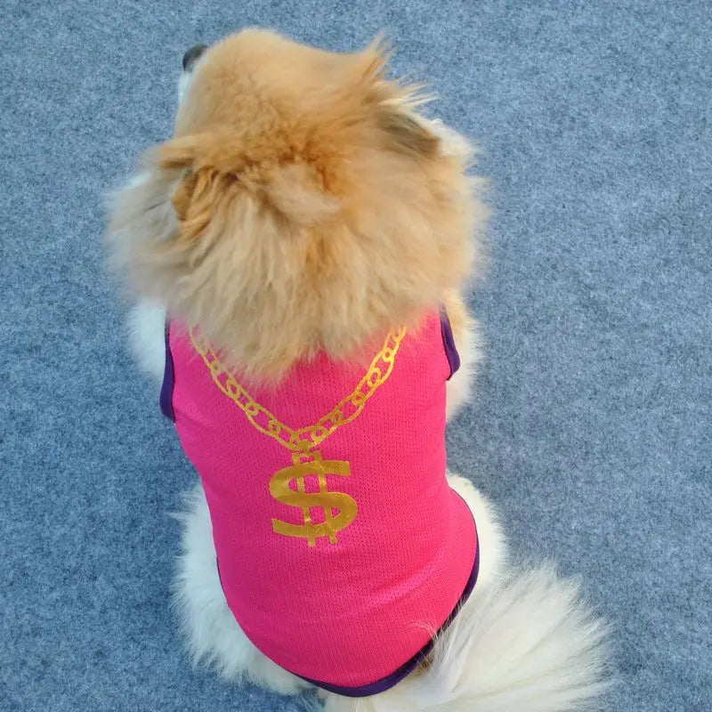 2pc Quick Dry Dog Shirt, Mesh Summer Dog Clothes Dollar Vest for Small Dogs,Sun-Protection Sleeveless Shirts for Dog Puppy Vest