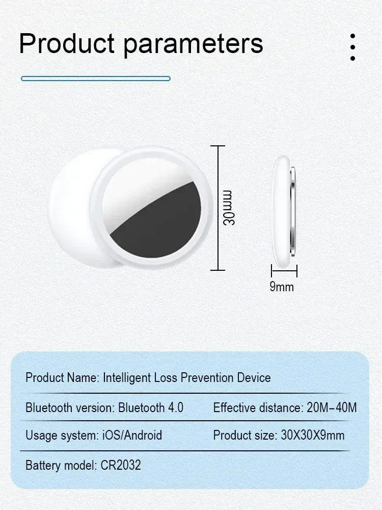 Smart Finder Tracker Key Finder Phone Airtag APP Search With Alarm Real-time Location Children Positioning Pet Locator Tracker