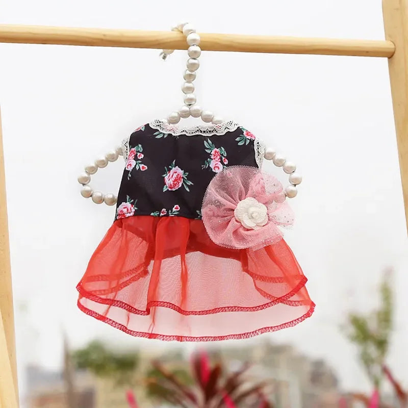2024 Summer Dress for Dog Pets Clothes Chihuahua Wedding Dress Skirt Cloth Accessory Dog Pet Dress Supplies Hanbok Cat Costume