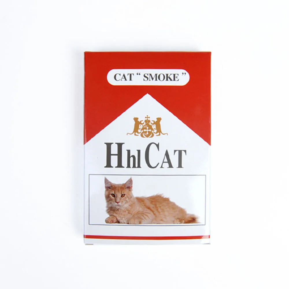Cat Toys Catnip Chew Toys Funny Cigarette Design Cat Molar Toothpaste Stick Natural Actinidia Silvervine Pet Cat Cleaning Teeth