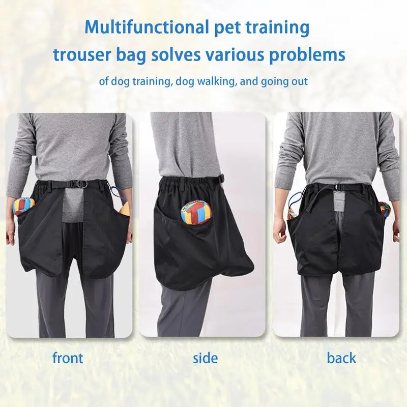 Training Apron for Dog Trainer Adjustable Training Apron Treat Pouch for Training Activities Waist Storage Bag Puppy Treat Pouch