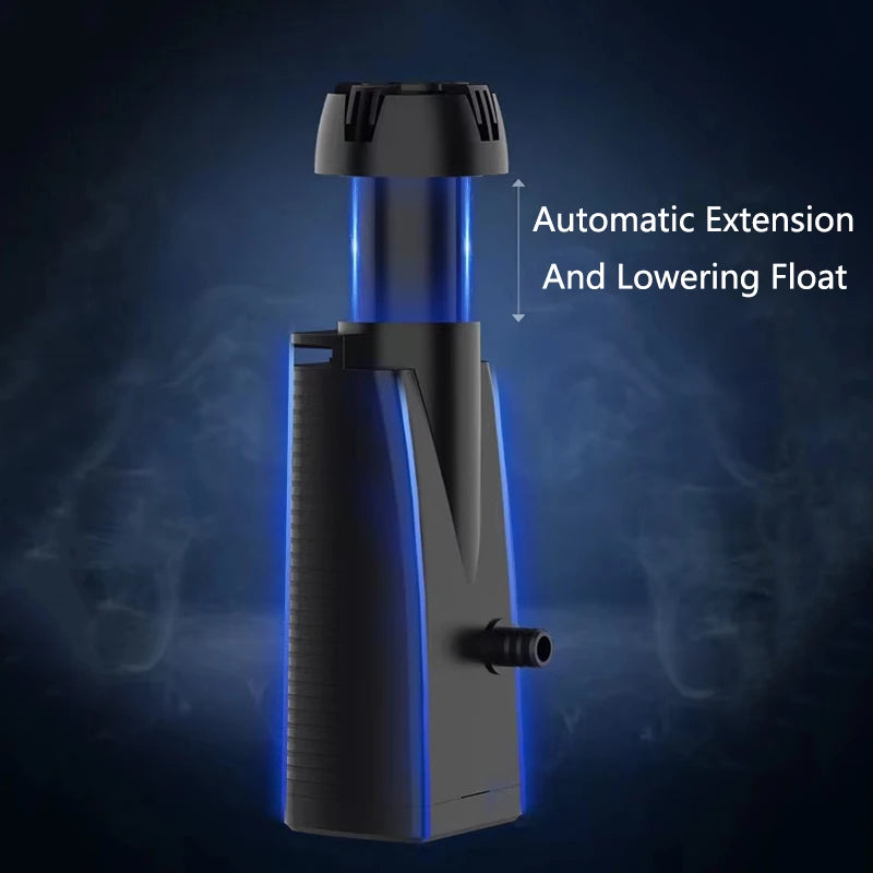 3W Aquarium Surface Oil Skimmer Filter Mute Auto Oil Film Processor Remove Tool for Aquarium Fish Tank Water Filtration 220-240V